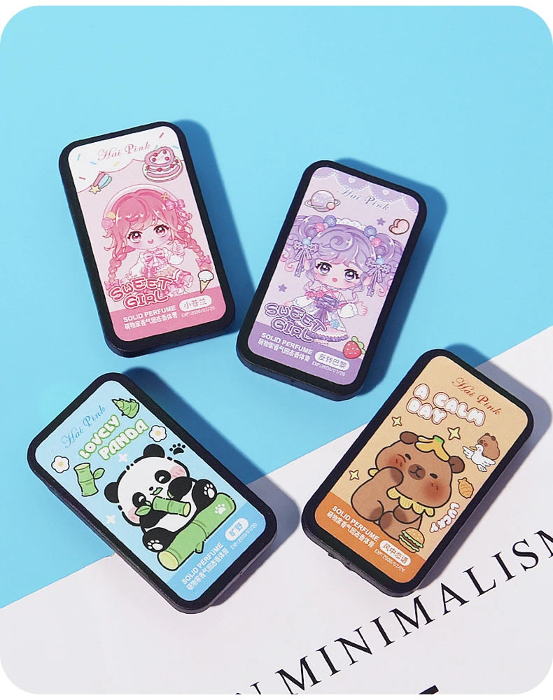 4-Piece Portable Solid Perfume Set for Long-Lasting Fragrance - 15