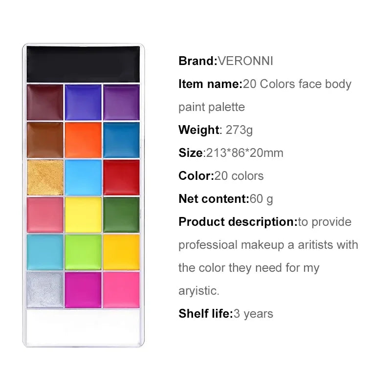 Professional Special Effects Makeup Kit for Halloween and Cosplay - 13