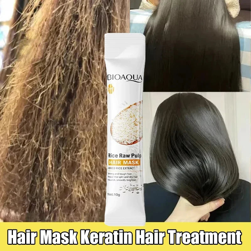 Deep Repairing Rice Hair Mask for Damaged Hair