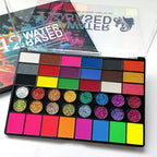 42-Color Professional Face and Body Paint Palette
