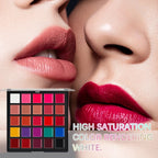 25-Shade Professional Moisturizing Lipstick and Lip Gloss Palette