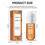 Long-Lasting Vanilla and Rose Hair and Body Fragrance Mist