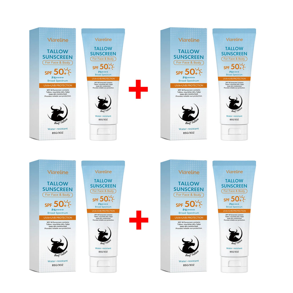 SPF 50 Nourishing Tallow Sunscreen for Face and Body