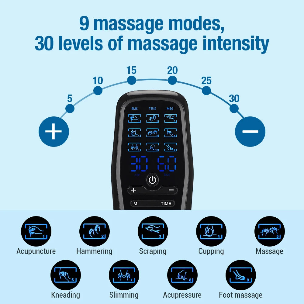 Portable Electric Muscle Relief Massager for Neck and Body