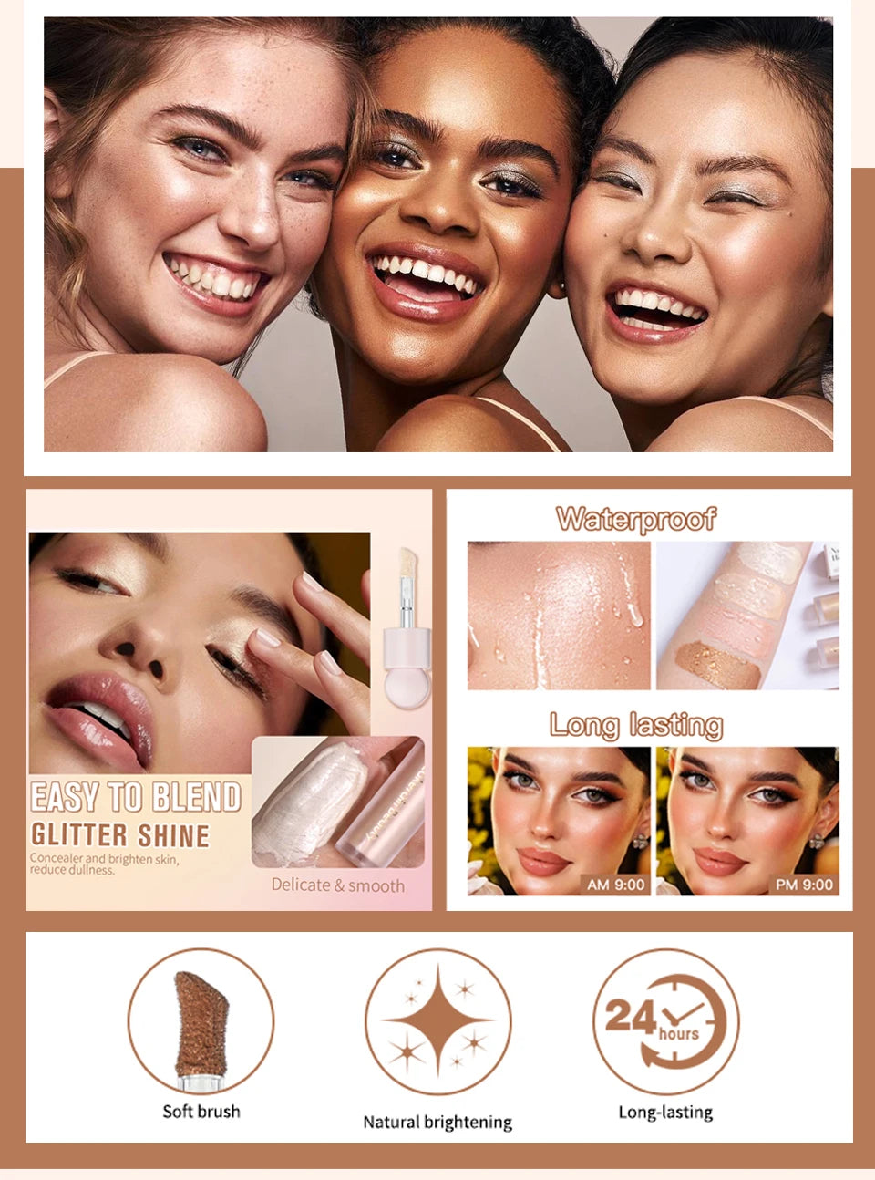 Natural Liquid Highlighter for Radiant Glow - 14