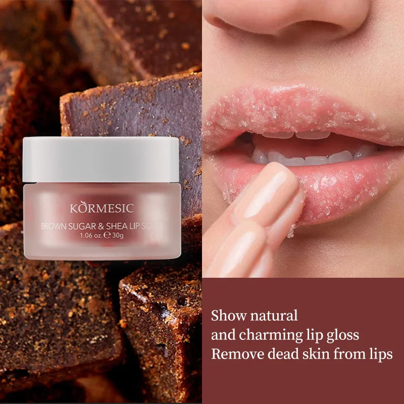 Exfoliating Lip Scrub for Smooth Hydrated Lips
