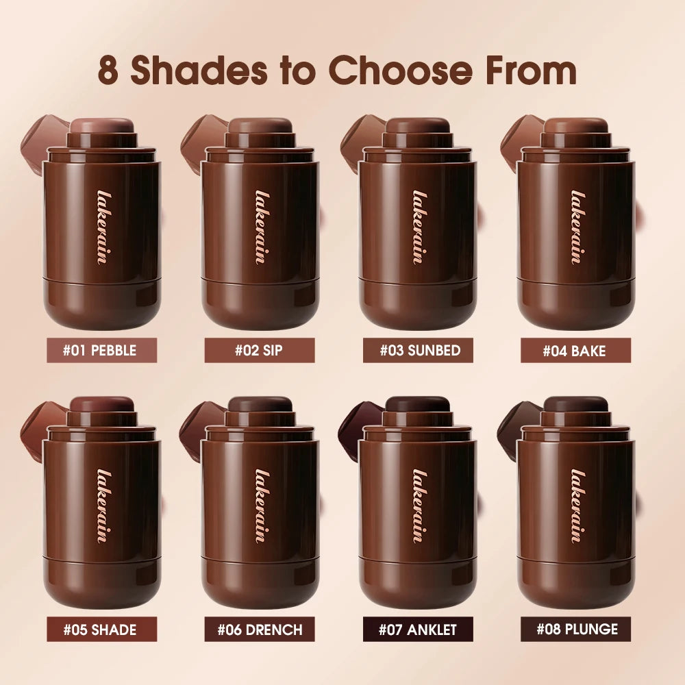 Cream Bronzer Contour Stick for Sculpted Face Makeup
