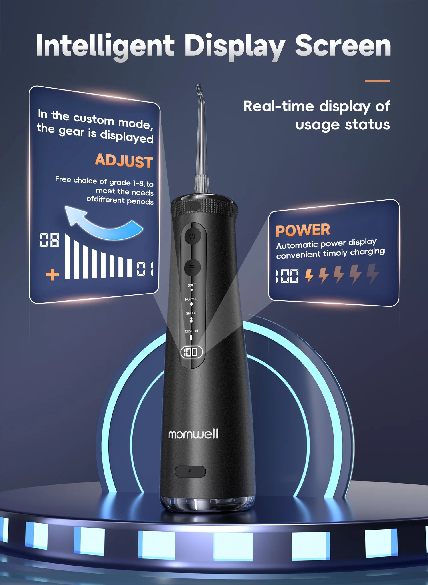 Portable Cordless Water Flosser for Deep Teeth Cleaning - 8