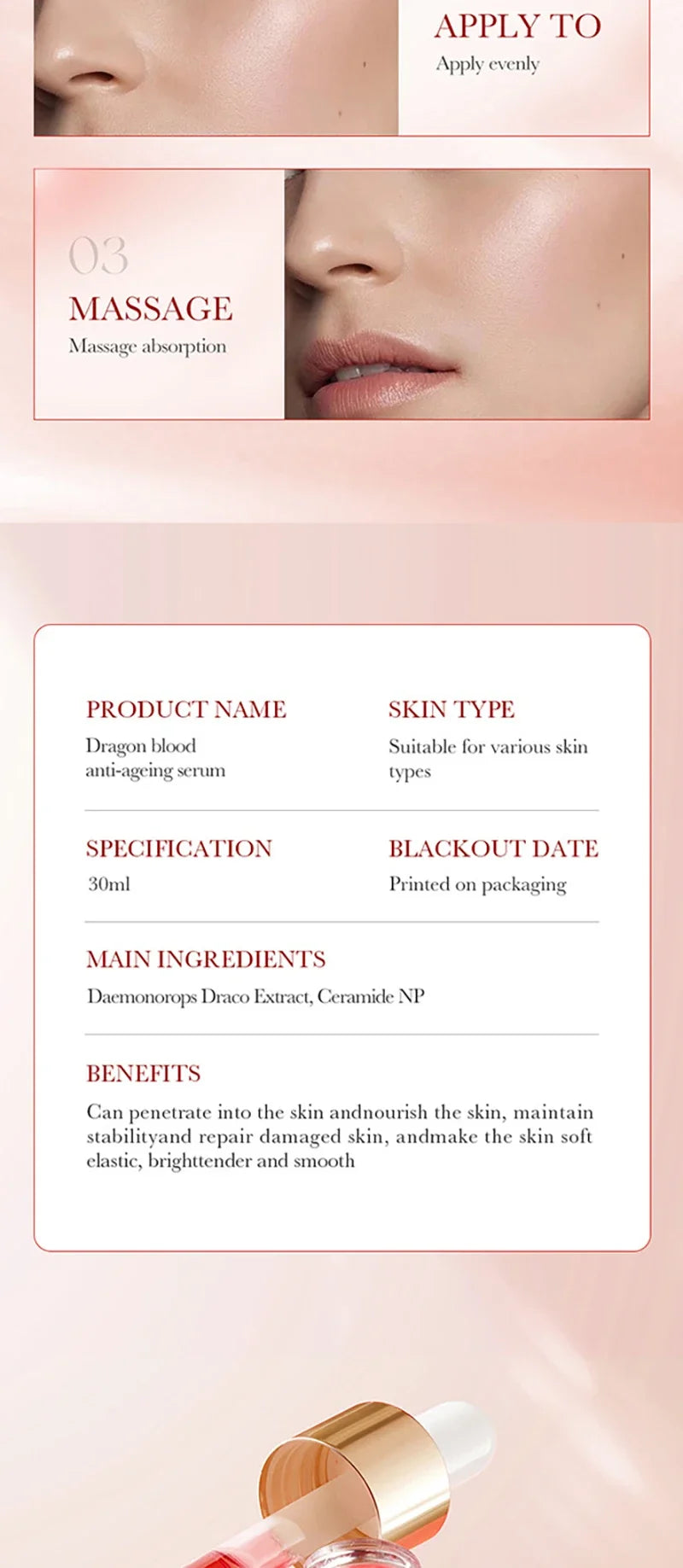Anti-Aging Dragon Blood Facial Rejuvenation Serum - 15