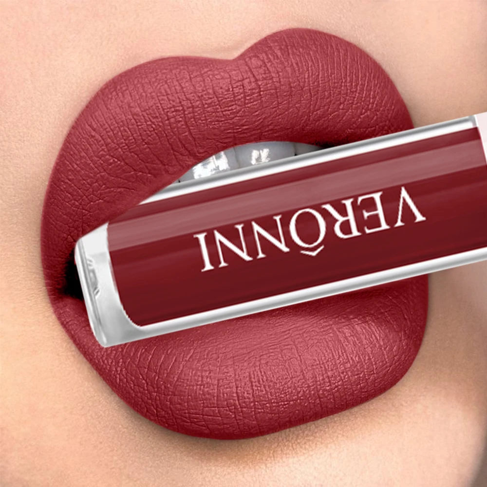 Long-Lasting Waterproof Matte Liquid Lipstick - 18