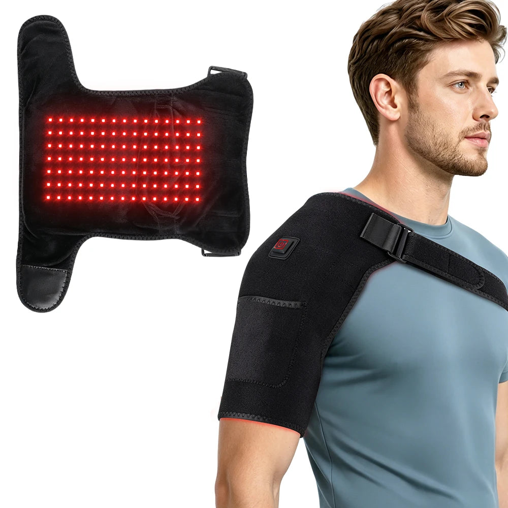Red Light Therapy Heated Shoulder Support Wrap