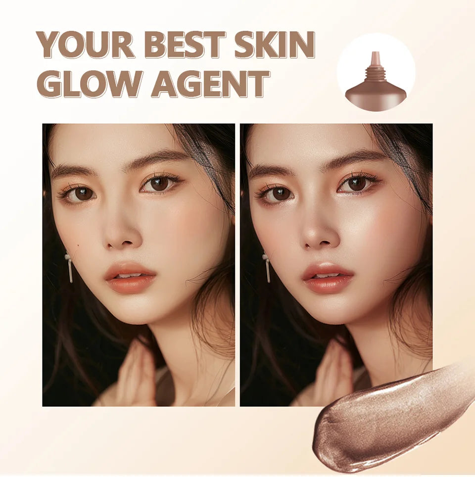 Hydrating Liquid Glow Foundation and Highlighter - 13