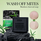 Deep Cleansing Bamboo Charcoal Soap for Clear Radiant Skin