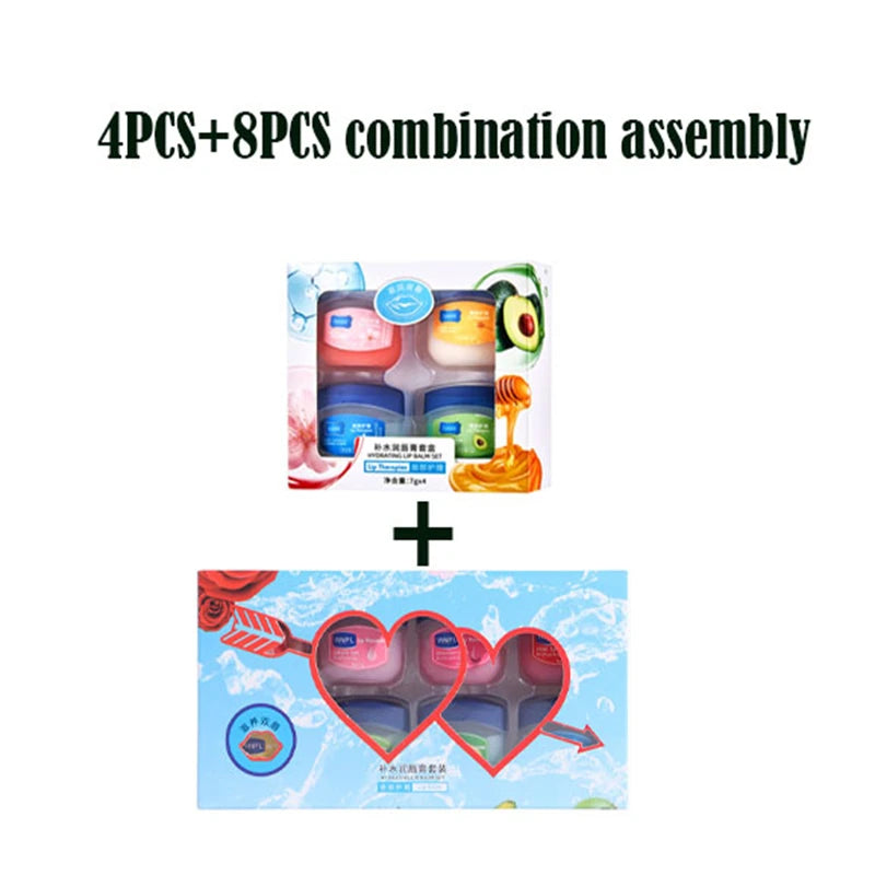 Hydrating Lip Balm Set for Dry Lips - 1
