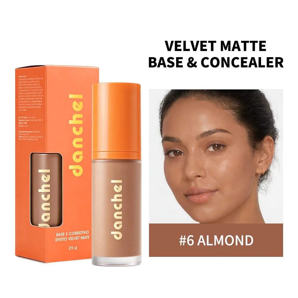 Velvet Matte Liquid Foundation and Concealer