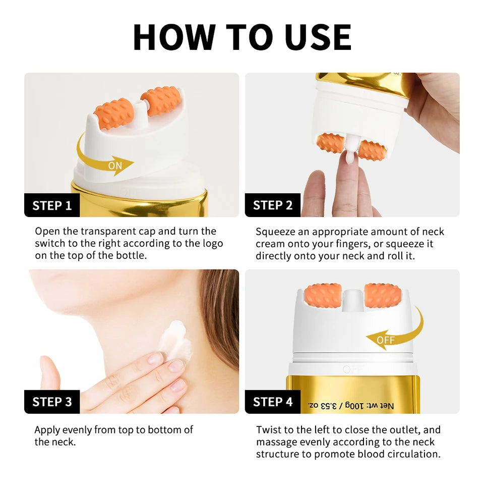 Firming and Lifting Neck Roller Cream - 15