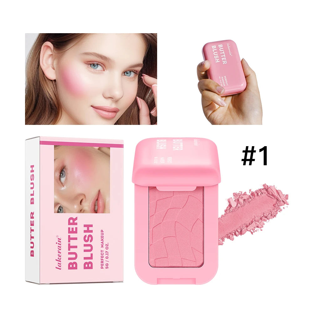 Silky Butter Cream Blush for Long-Lasting Natural Glow