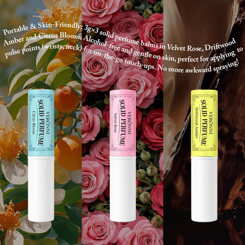 Portable Solid Perfume Balm Set for Long Lasting Fragrance - 11