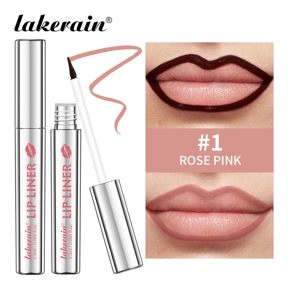 Waterproof Peel-Off Lip Liner for Long-Lasting Smudge-Proof Color