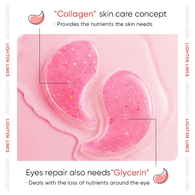 Rose Collagen Hydrating Eye Mask Patches