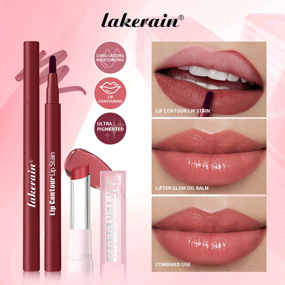 Hydrating Lip Contour and Balm Makeup Set - 1