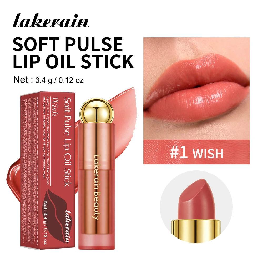 3-in-1 Tinted Hydrating Lip Oil Stick