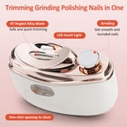 Automatic Electric Nail Trimmer with LED Light