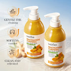 Brightening Niacinamide and Turmeric Exfoliating Body Scrub Wash