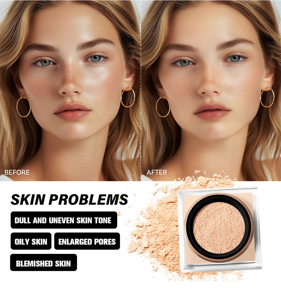 Matte Finish Oil-Control Setting Powder