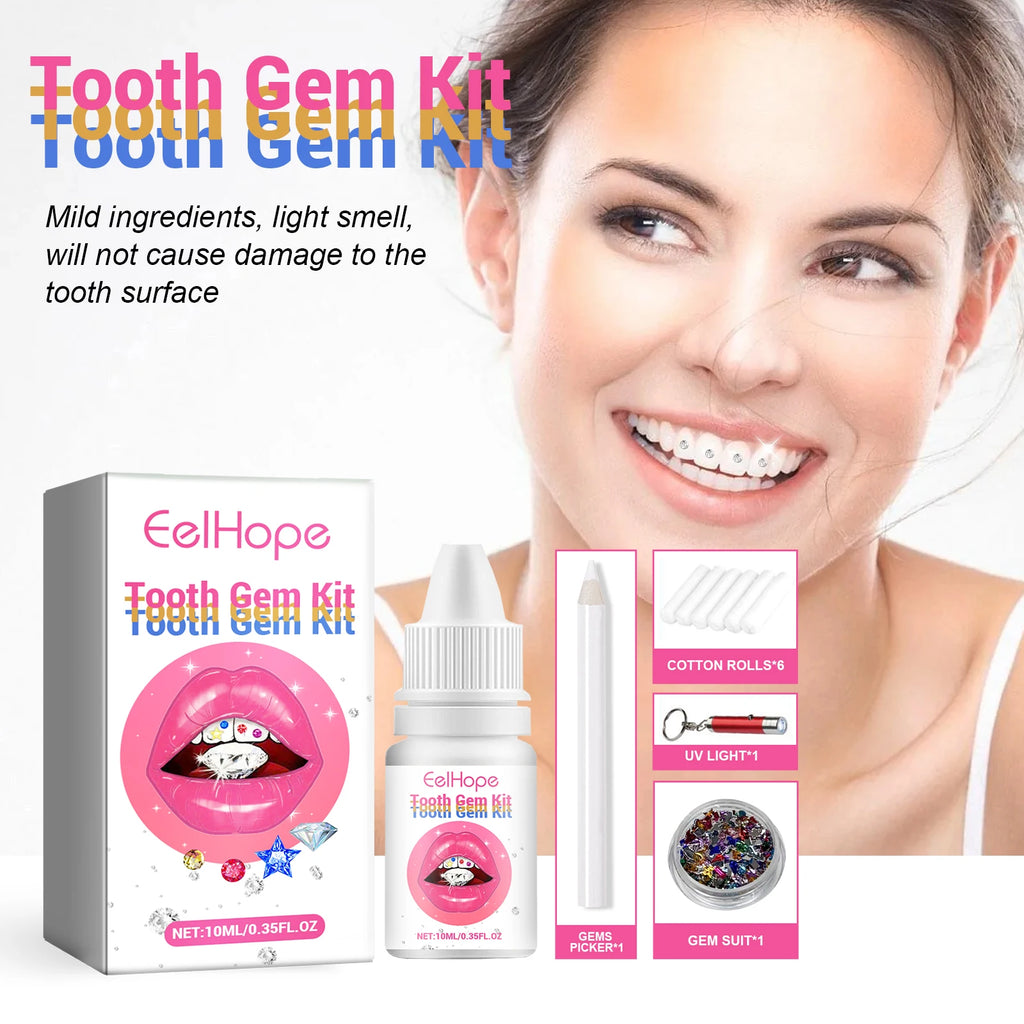 DIY Professional Tooth Gem Kit for Sparkling Dental Jewelry