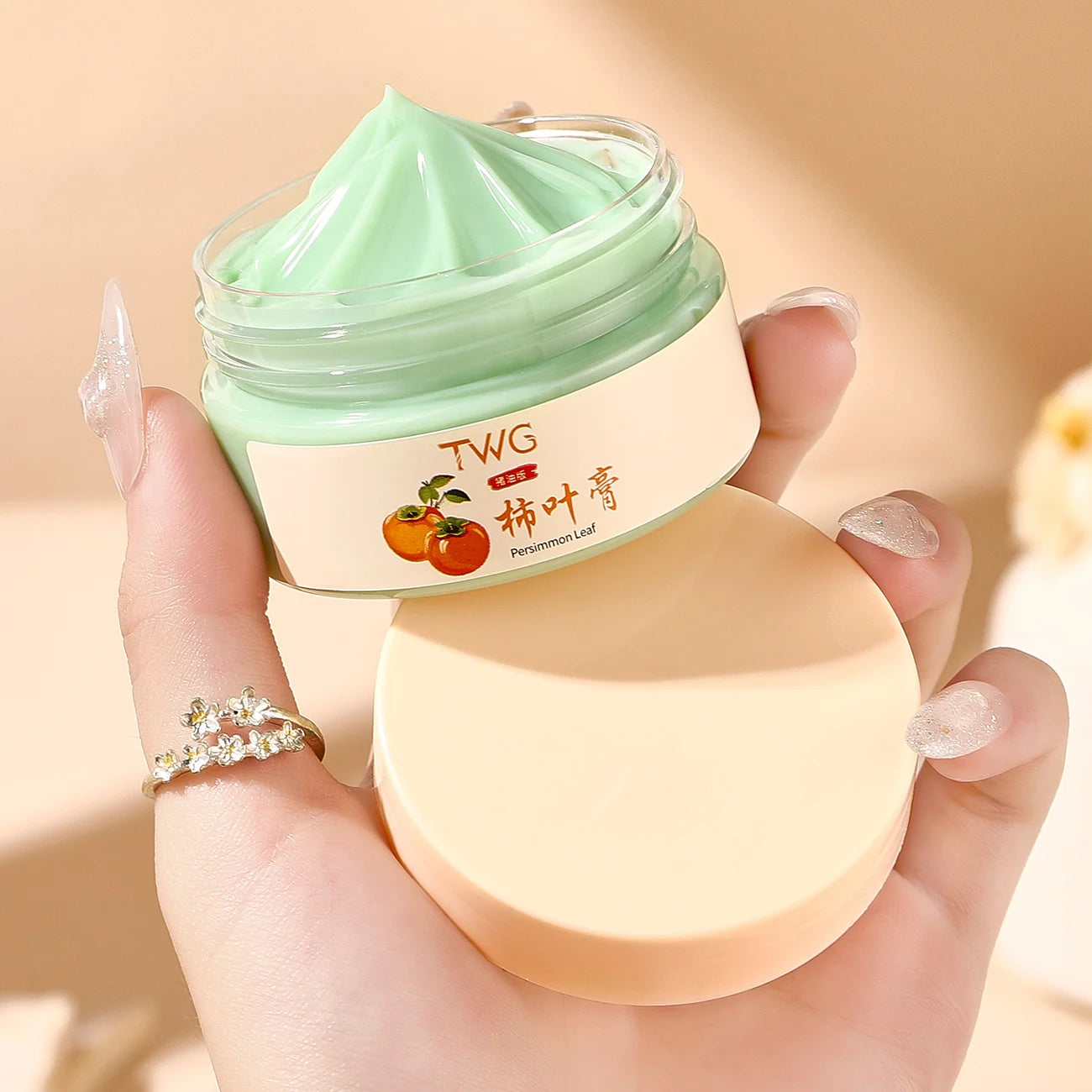 Persimmon Leaf Hydrating Facial Cream - 5