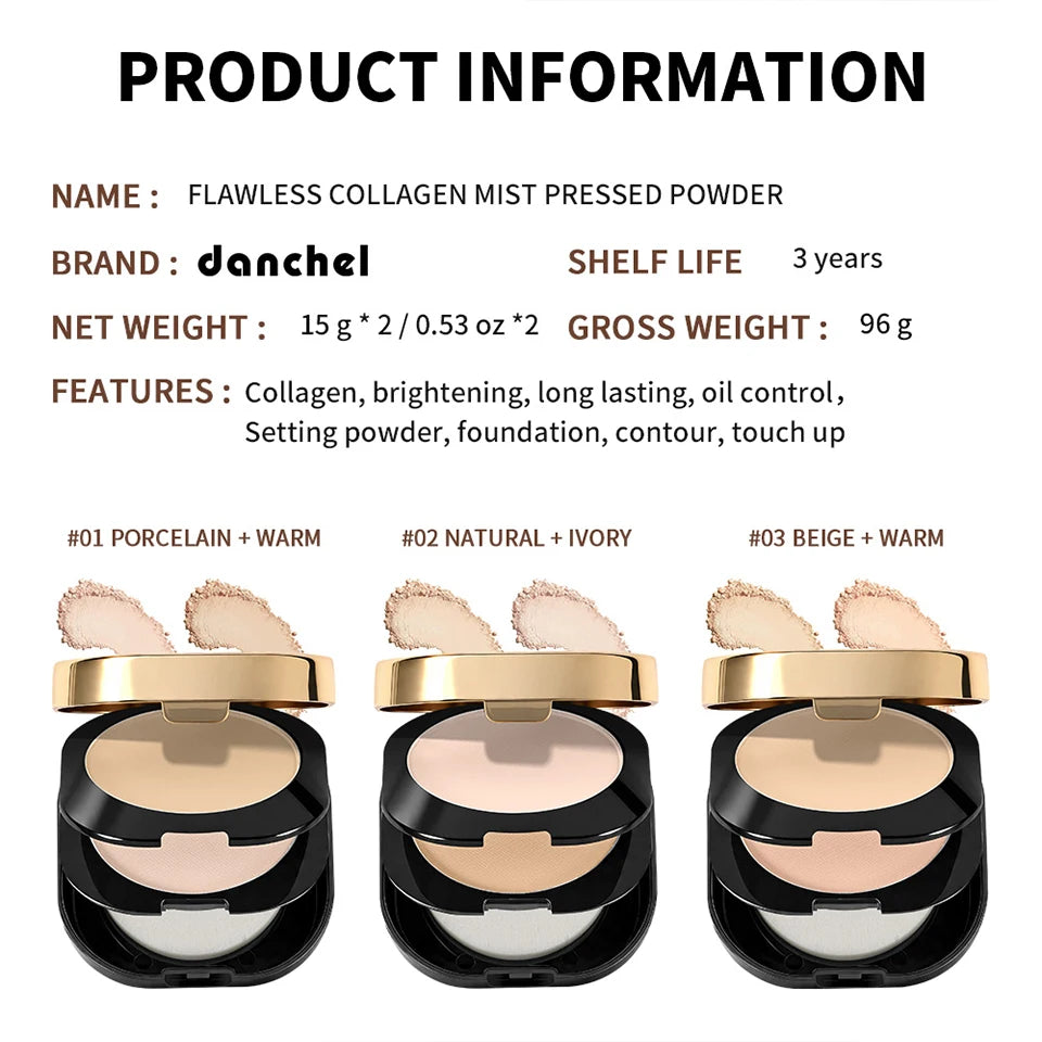 Double Layer Matte Setting Powder for All Day Oil Control