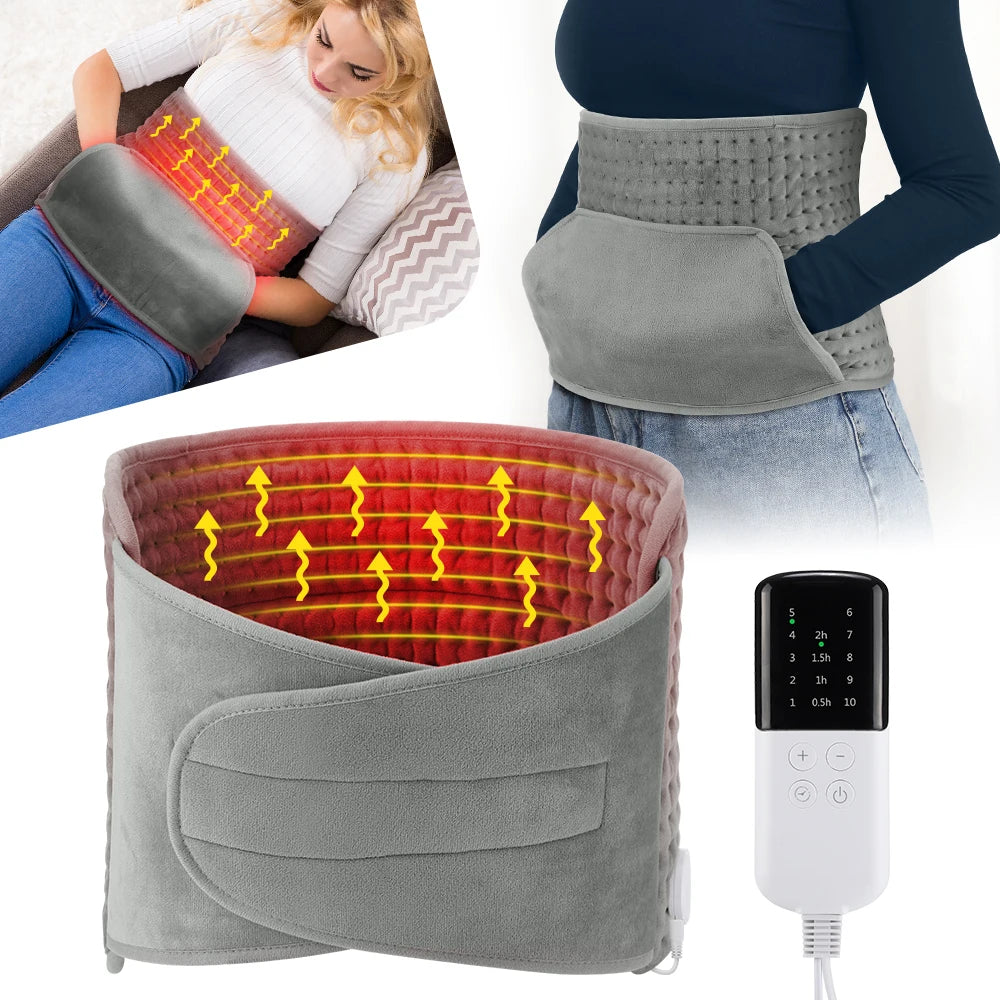 Electric Heated Waist and Back Support Belt - 19