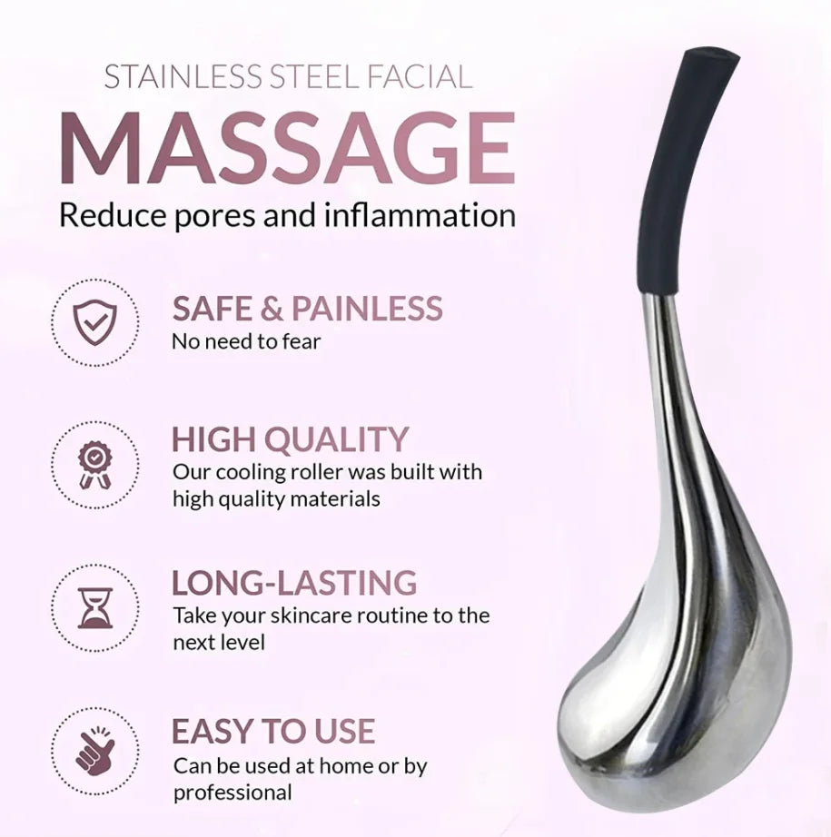 Stainless Steel Facial Cooling Globes for Puffiness and Pores - 11