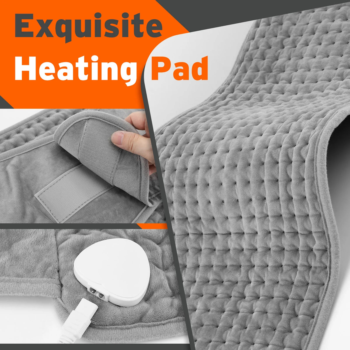 Electric Heated Waist Support Belt for Pain Relief