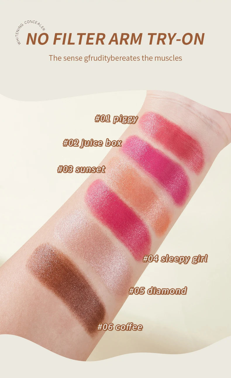 3-in-1 Hydrating Makeup Stick for Lips and Cheeks