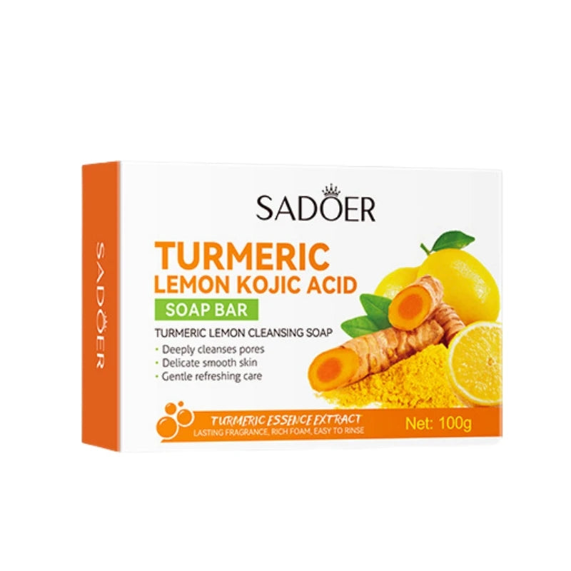 Turmeric and Lemon Brightening Cleansing Soap Bar