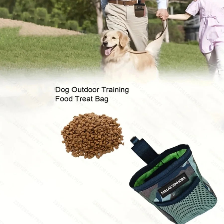 Hands-Free Dog Training Treat Pouch Waist Bag - 3