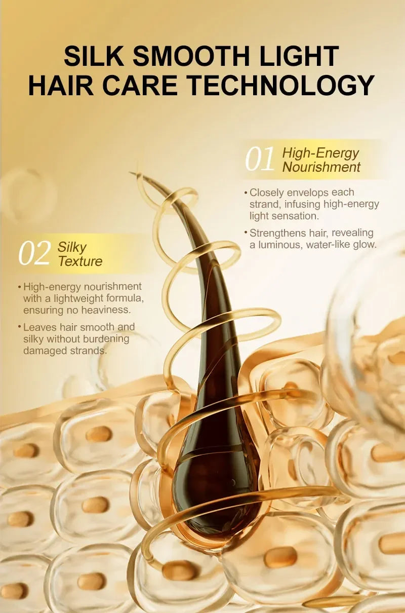 Smoothing Moroccan Hair Oil for Frizz Control and Shine