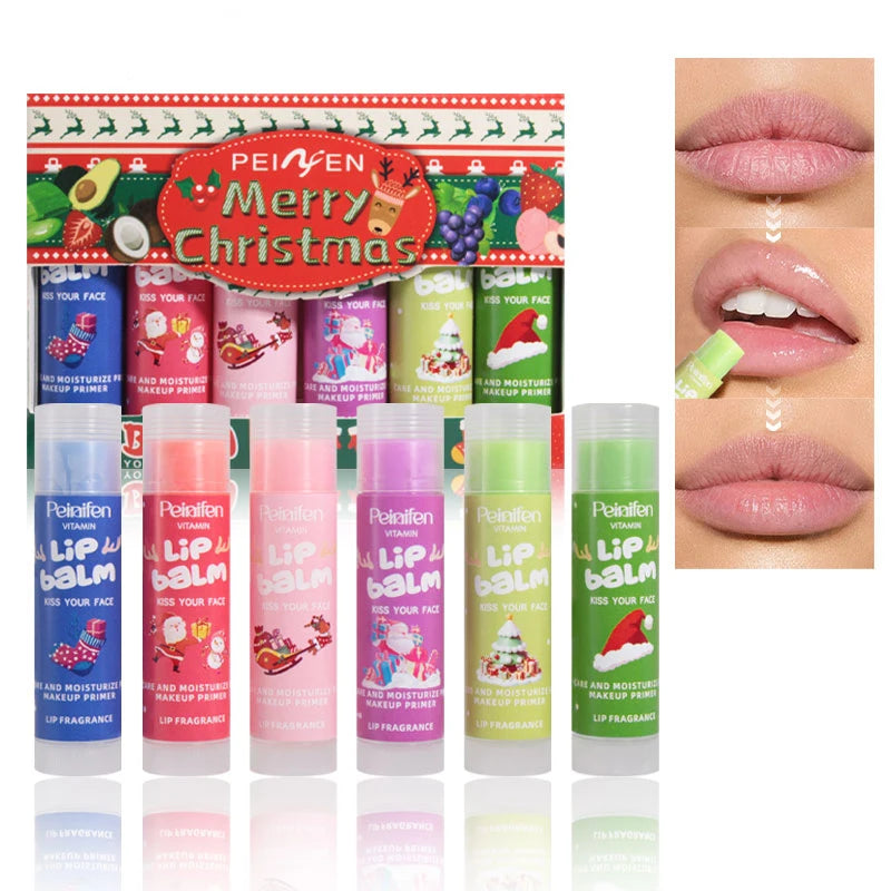 Fruit Flavored Moisturizing Lip Balm Set