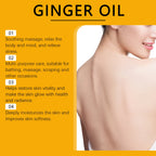 Relaxing Ginger Body Massage Oil for Muscle Relief