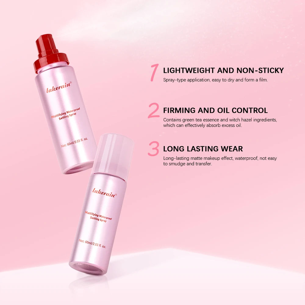 Long-Lasting Matte Finish Makeup Setting Spray - 5