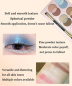 18-Color Vibrant Shimmer Eyeshadow Palette