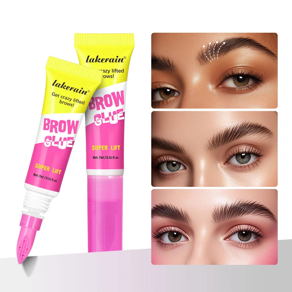 Long-Lasting Brow Lamination Styling Gel with Built-in Comb - 1