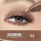 Waterproof Shimmer Eyeshadow Stick for Long-Lasting Eye Makeup