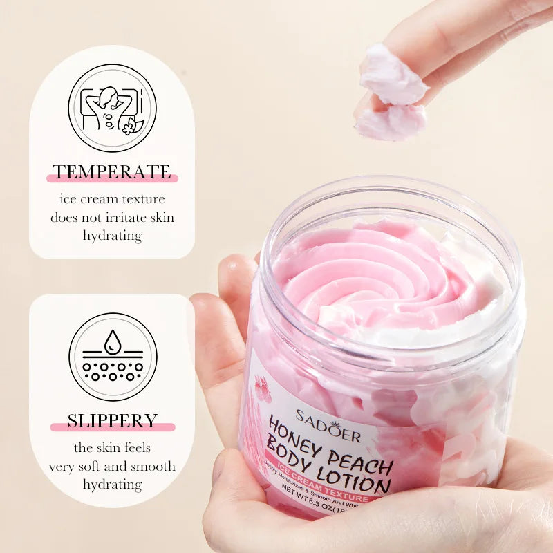 Hydrating Peach Body Lotion for Silky Smooth Skin - 2