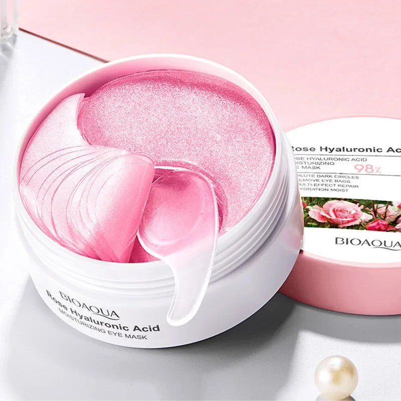 Rose Hyaluronic Acid Moisturizing Eye Mask