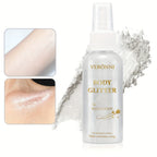 Shimmering Body and Hair Glitter Highlighter Spray