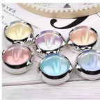 Aurora Holographic Chrome Nail Powder Pigment Set
