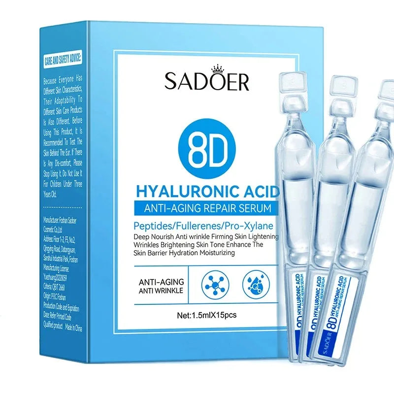 Anti-Aging Hyaluronic Acid Face Serum for Youthful Skin